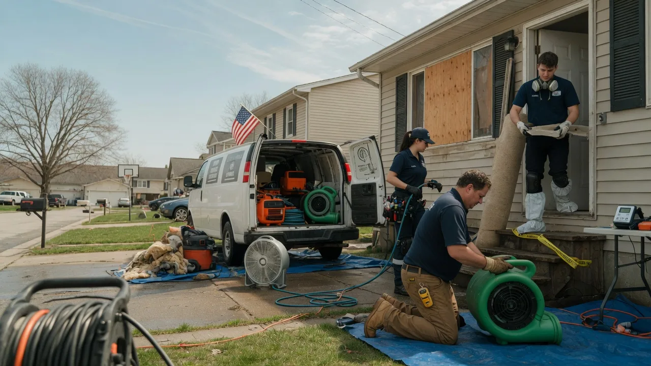 Water Damage Restoration in Porcupine, SD near me